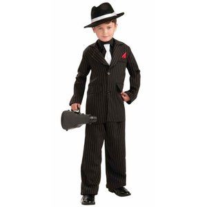 NEW Boys Gangster Halloween Costume Size Youth L 12-14